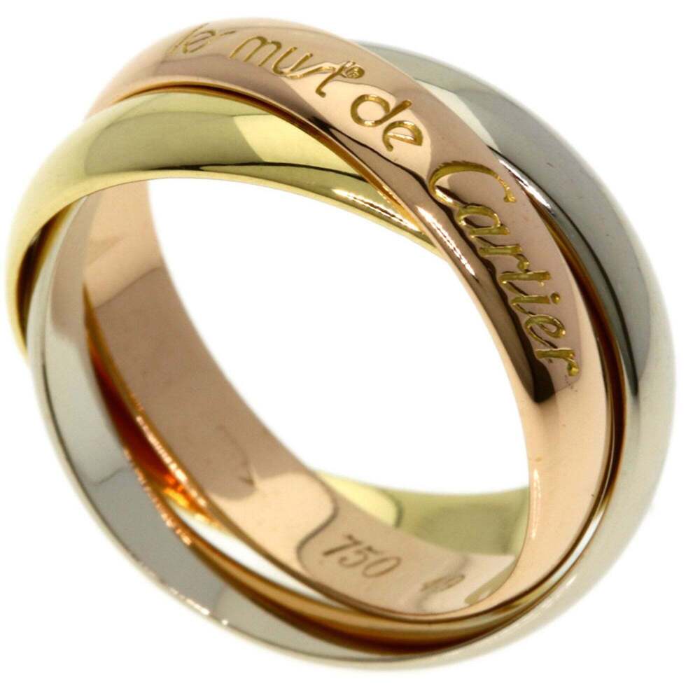 CARTIER 18k Gold Trinity Ring #49